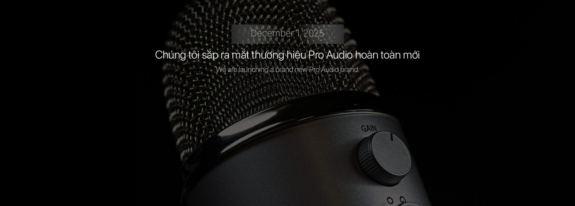 MICRO PHÒNG THU STUDIO