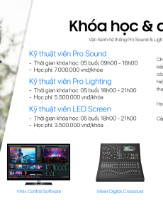 Khóa Học Kỹ Thuật Màn Hình LED Chuyên Sâu Cùng TDA Group
