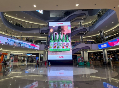 Màn hình LED quảng cáo trung tâm thương mại