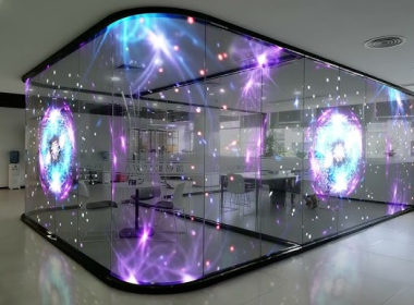 Màn Hình LED Trong Suốt Là Gì? Ứng Dụng Thực Tế