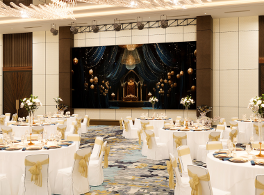 TDA Group Thi Công Màn Hình LED ITC 60m² Tại Ballroom Vinpalace Ocean Park
