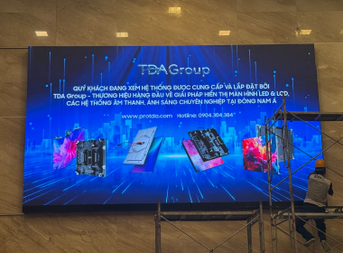 Dự Án Màn Hình LED Tòa Nhà Sonatus Lắp Đặt Bởi TDA Group