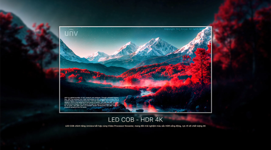 Màn hình LED COB Uniview