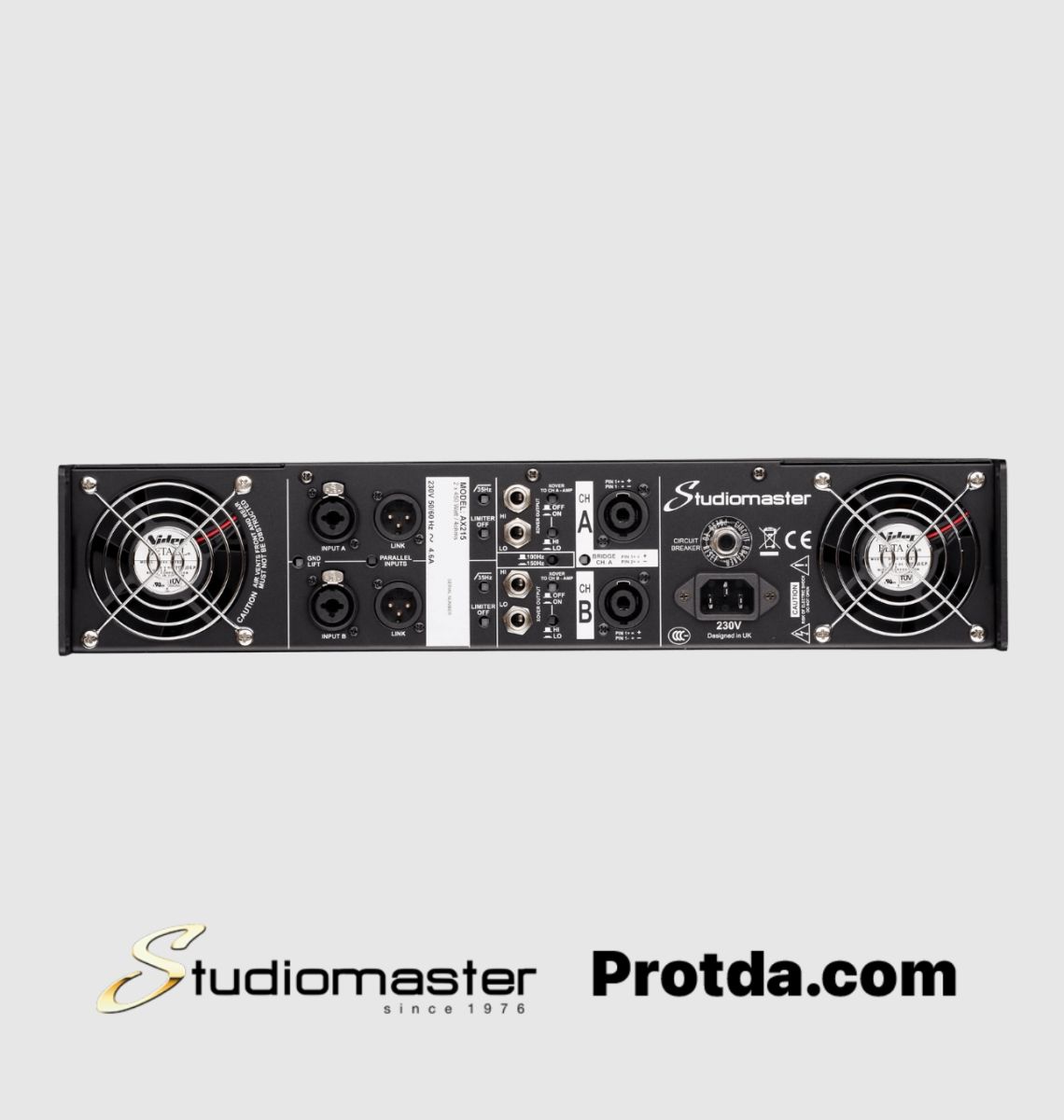 AX2-2U Power Amplifier