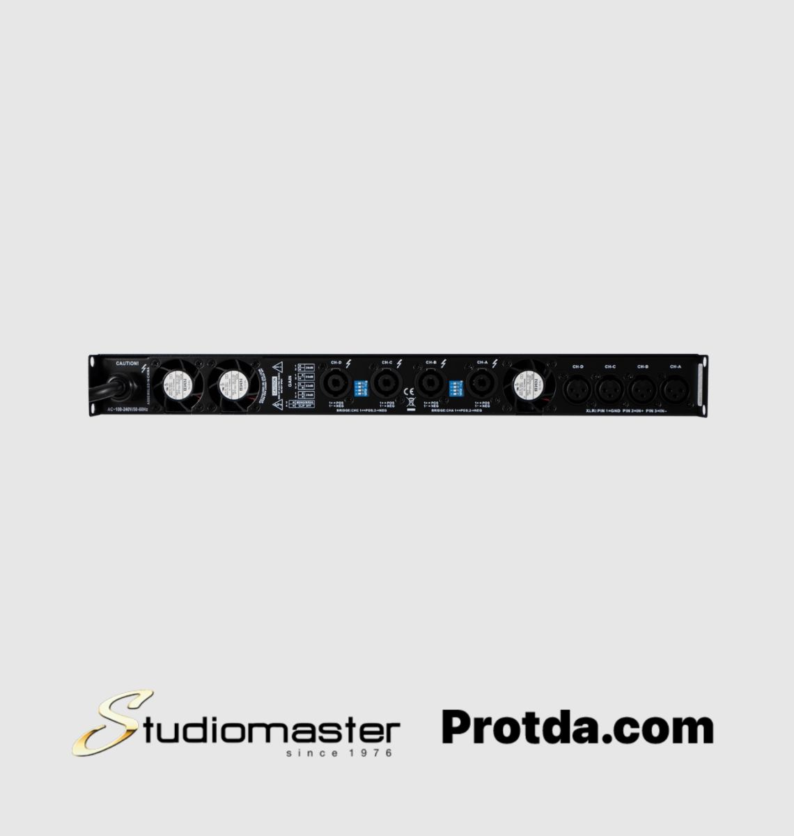 Cục đẩy công suất Studiomaster QX