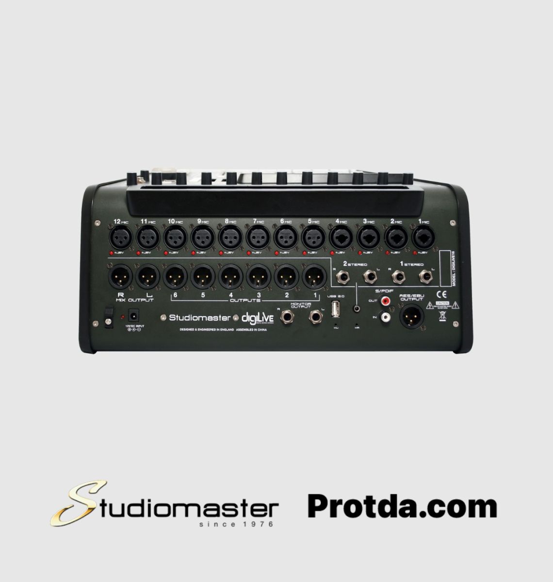 Mixer Digital Studiomaster DigiLive 16