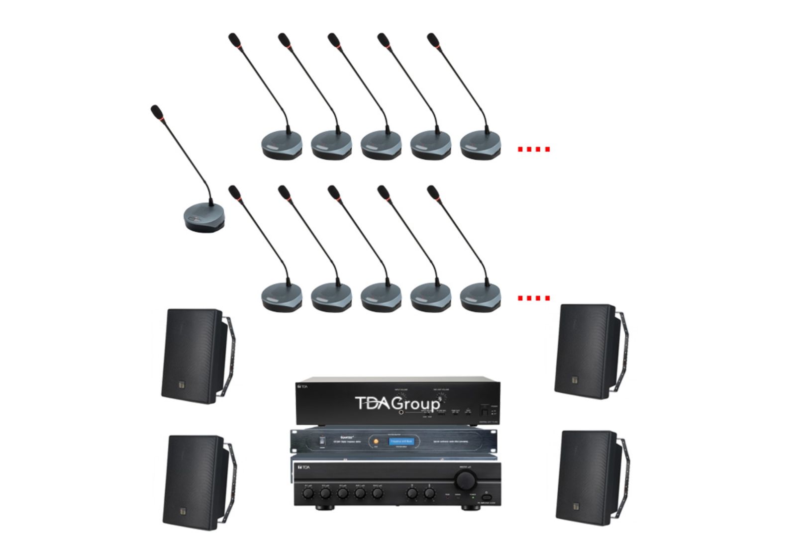 setup hệ thống âm thanh phòng họp