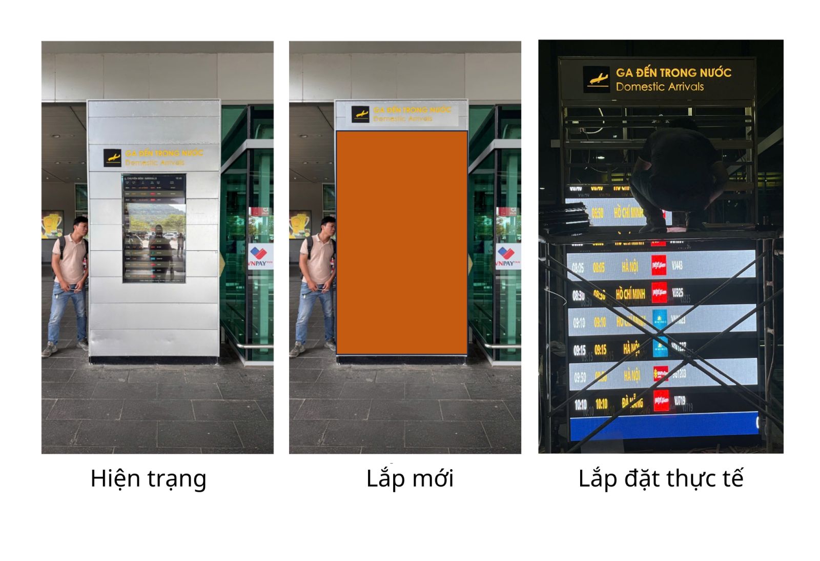 màn hình led Cảng hàng không Quốc tế Phú Quốc