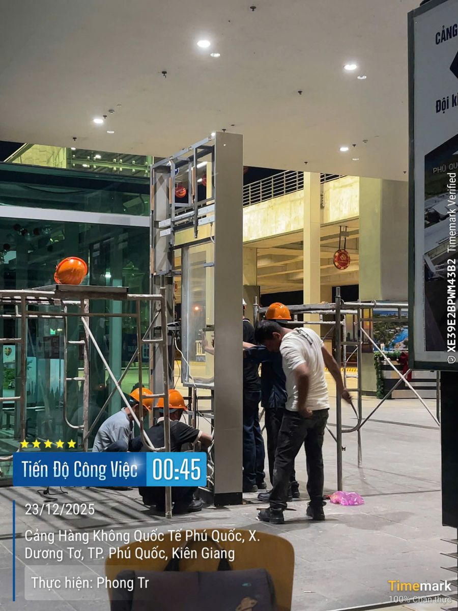 màn hình led Cảng hàng không Quốc tế Phú Quốc
