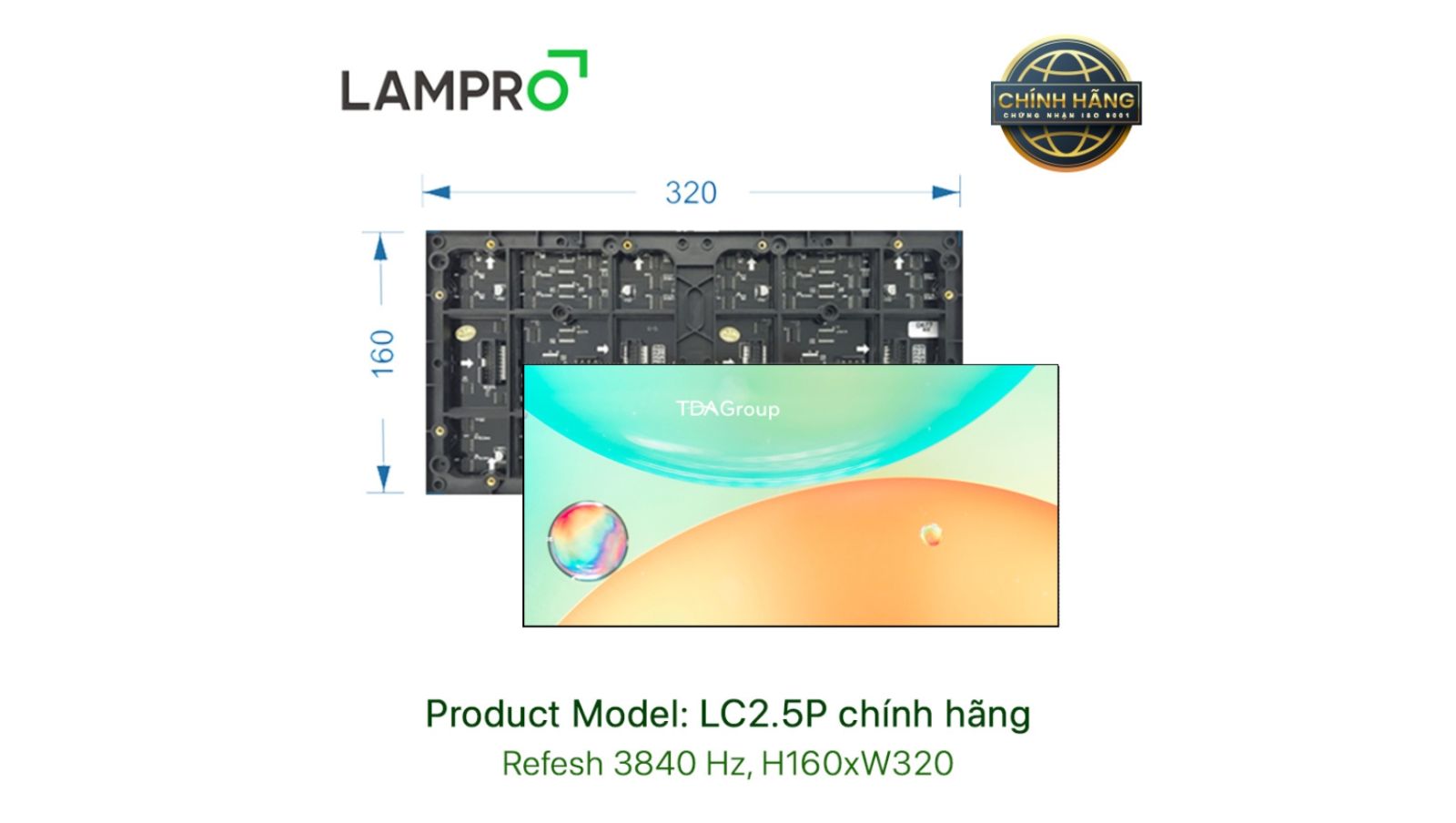 Màn Hình LED Lampro LC2.5P