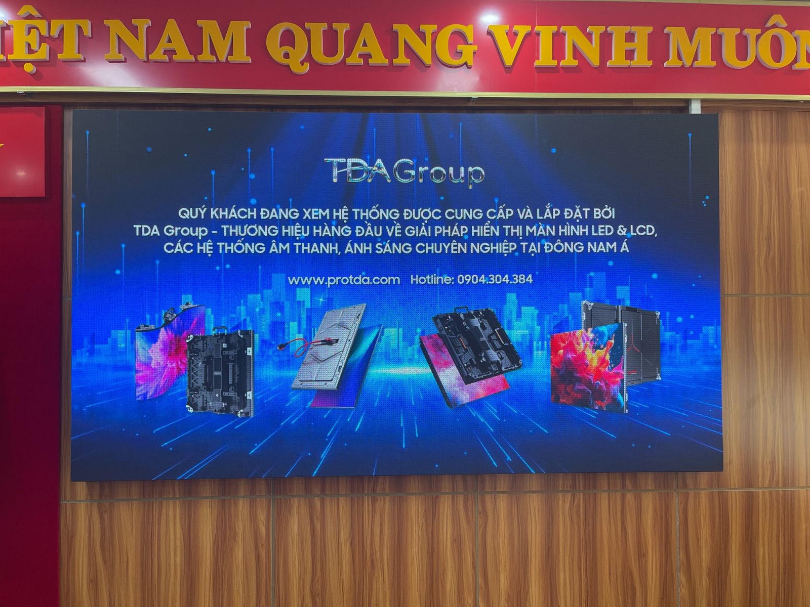 màn hình LED P2 cho phòng họp