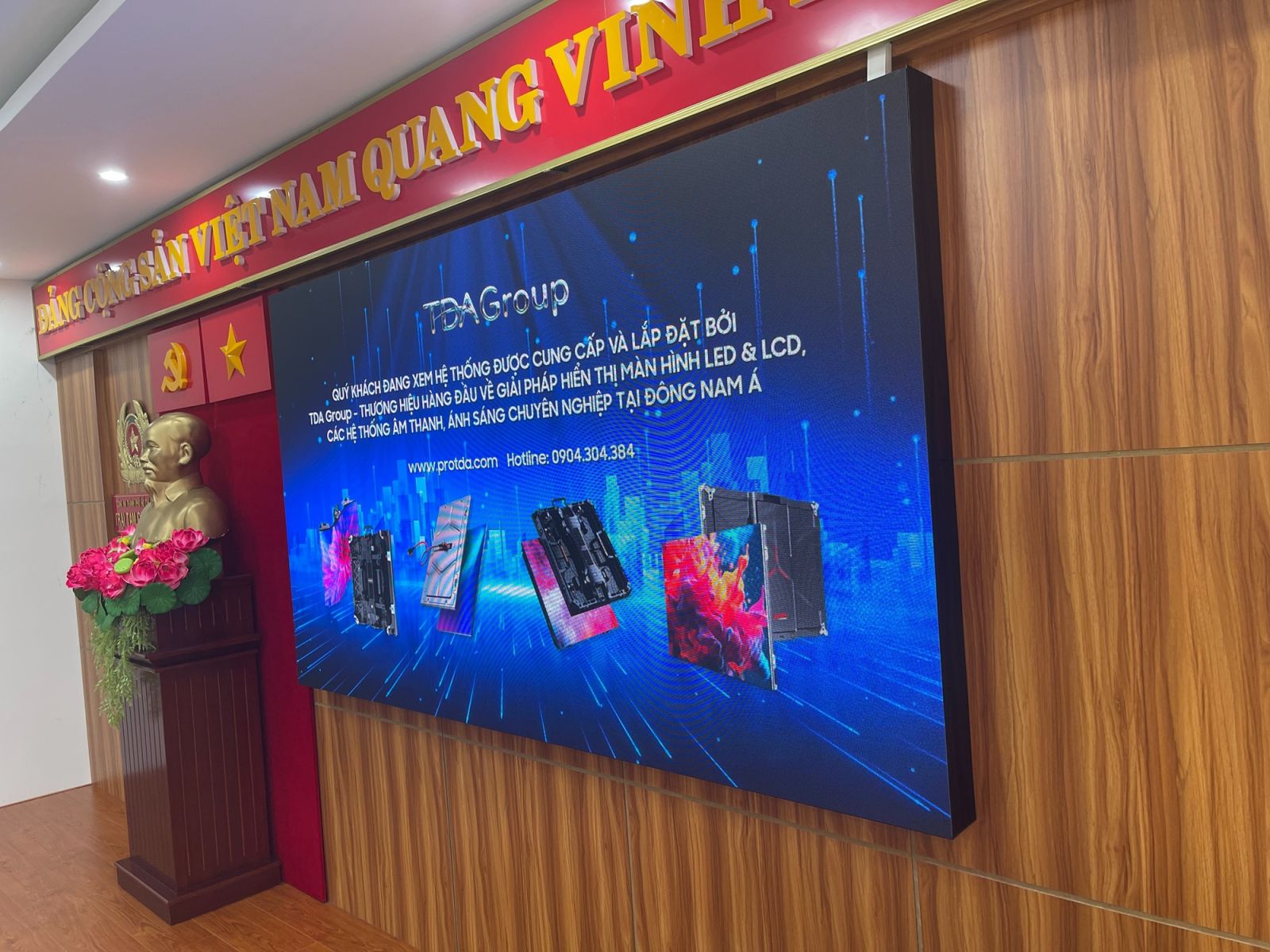 màn hình LED P2 cho phòng họp
