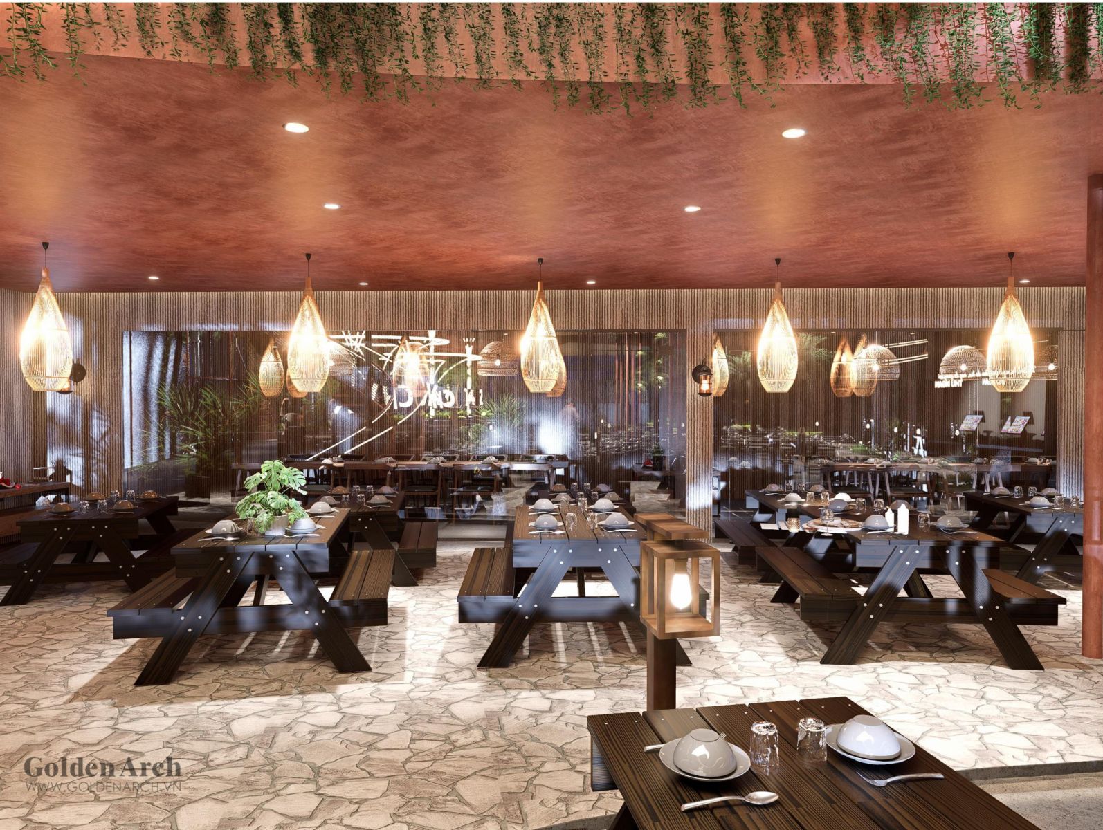 Lắp đặt Màn hình LED Quán nhậu