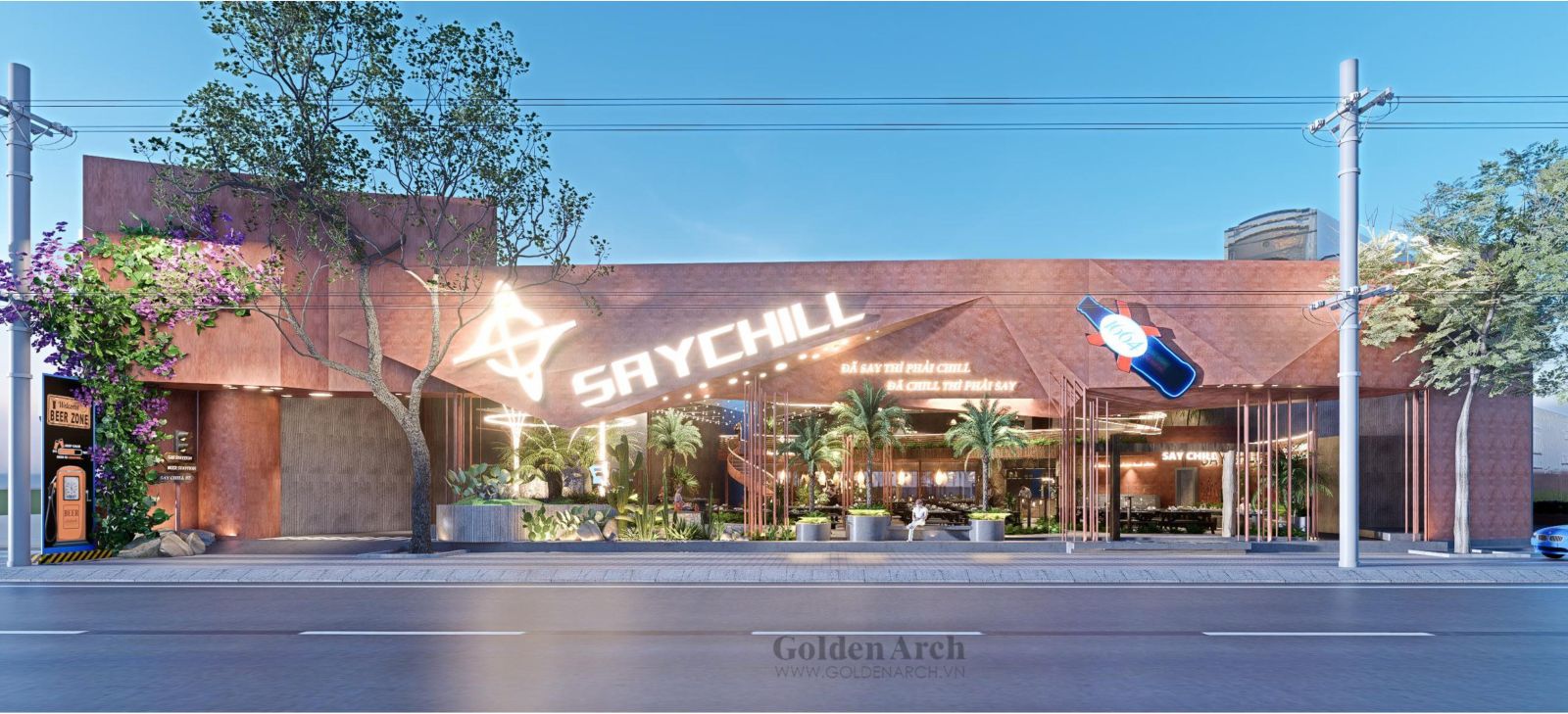 Lắp đặt Màn hình LED Quán nhậu