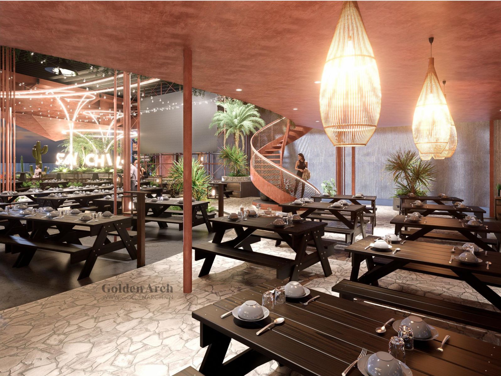 Lắp đặt Màn hình LED Quán nhậu