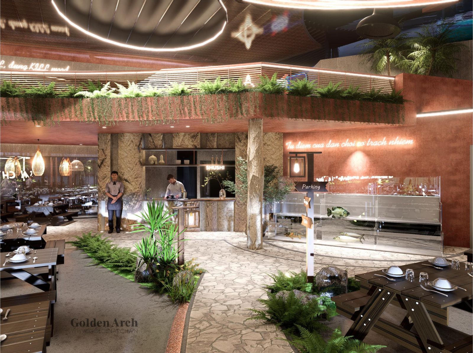 Lắp đặt Màn hình LED Quán nhậu