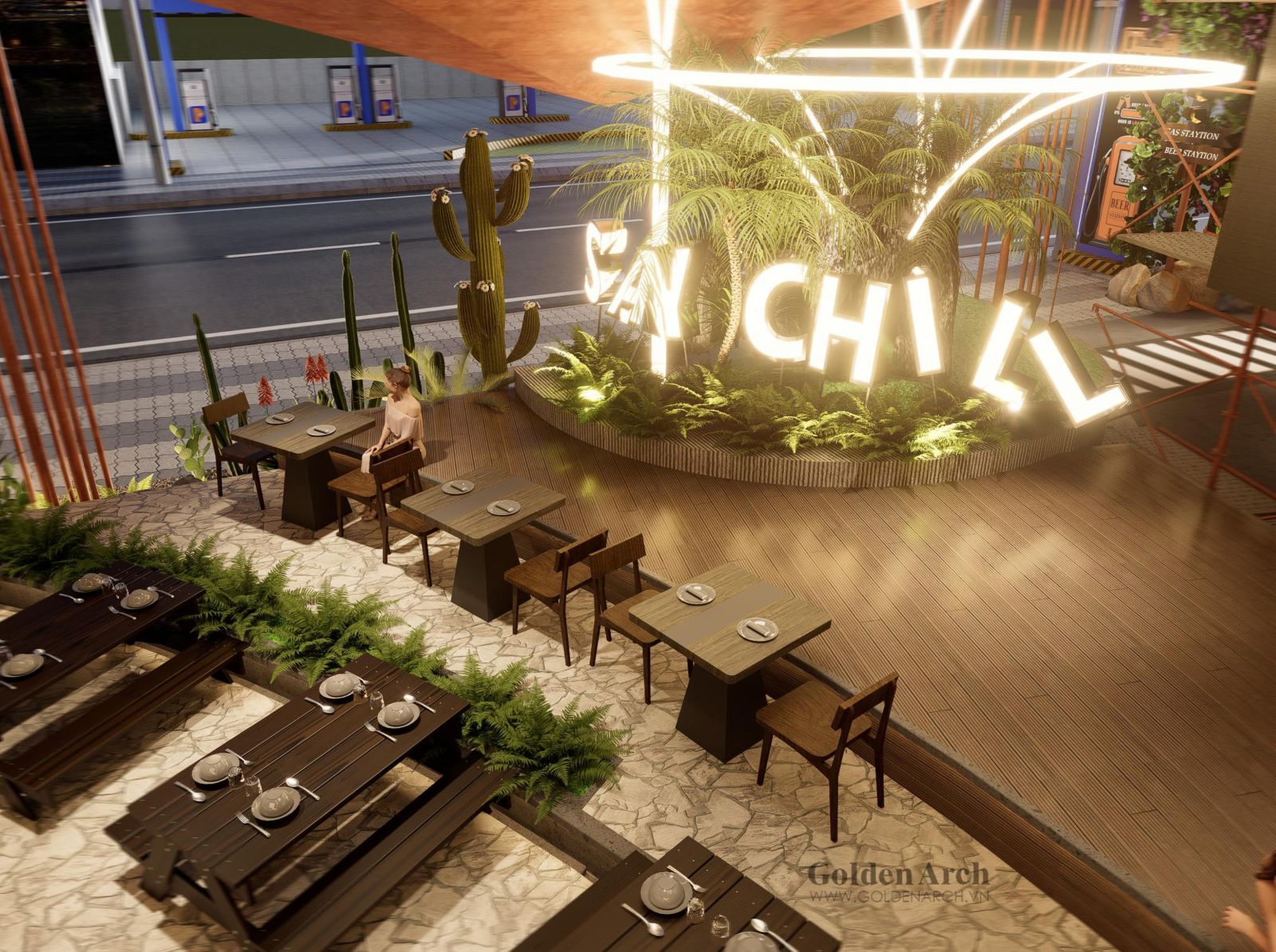 Lắp đặt Màn hình LED Quán nhậu