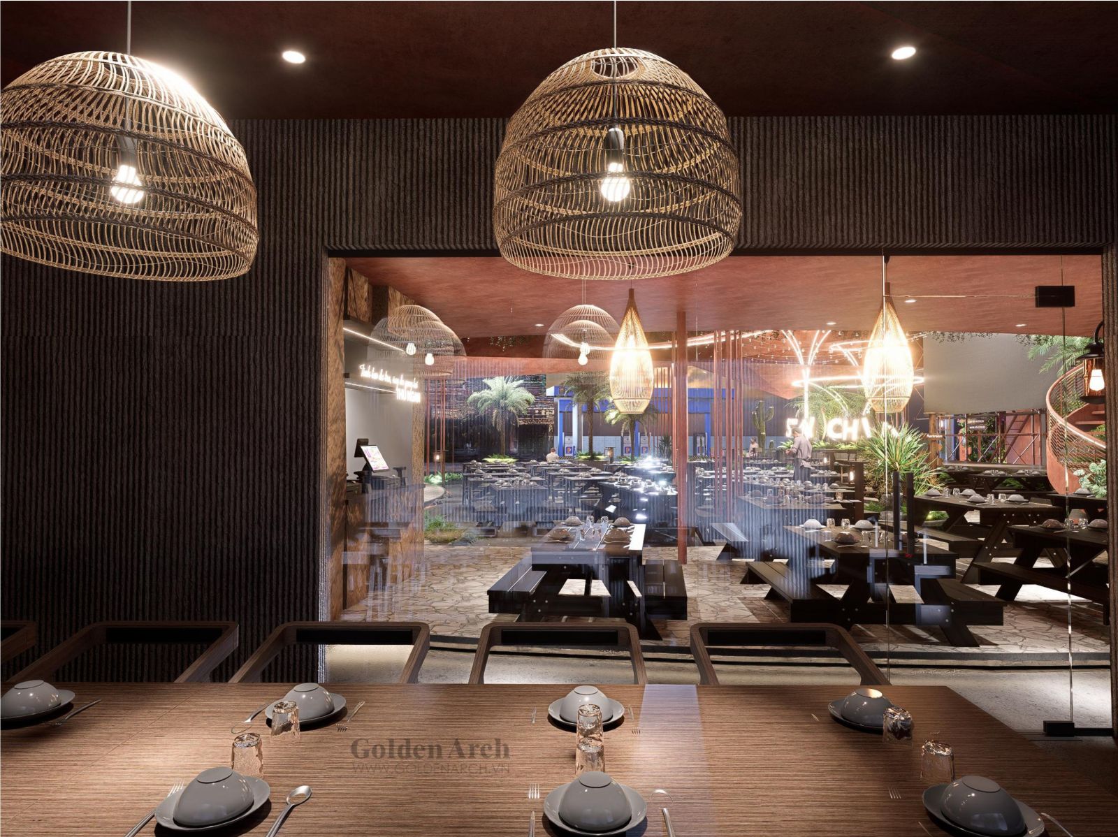 Lắp đặt Màn hình LED Quán nhậu