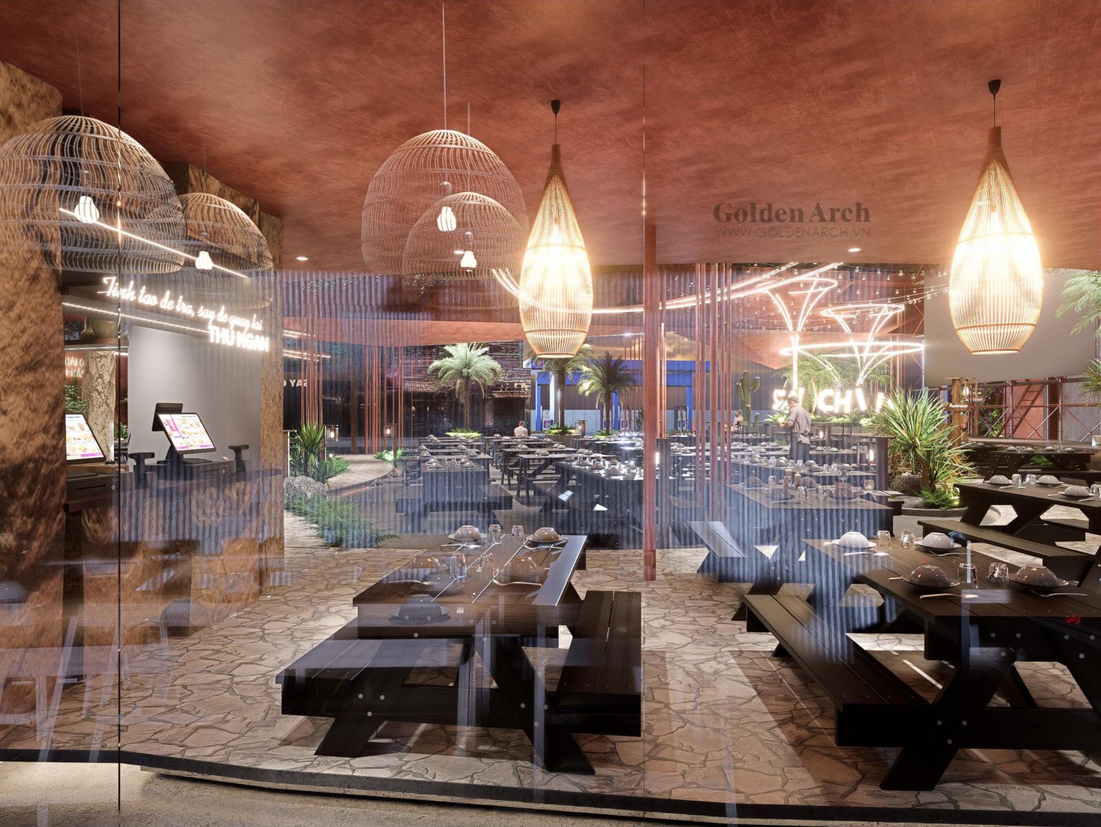 Lắp đặt Màn hình LED Quán nhậu