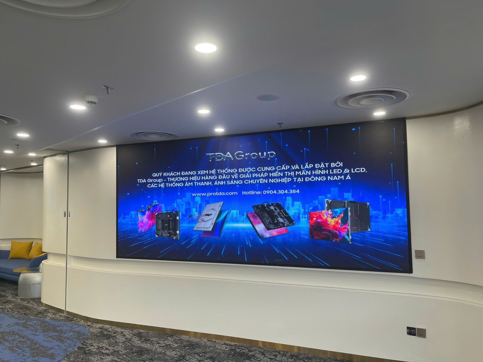Màn hình LED P1.86 Uniview