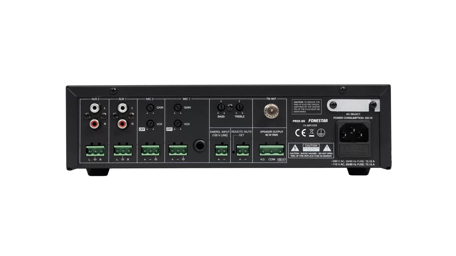 Bộ Khuếch Đại Ampli Fonestar PROX-60