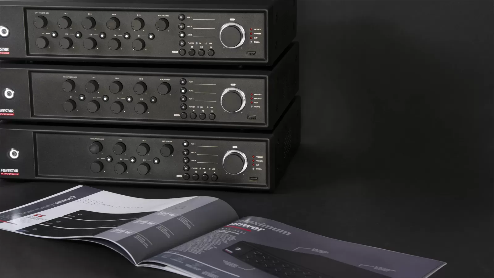 Bộ khuếch đại ampli Fonestar MAX-360Z