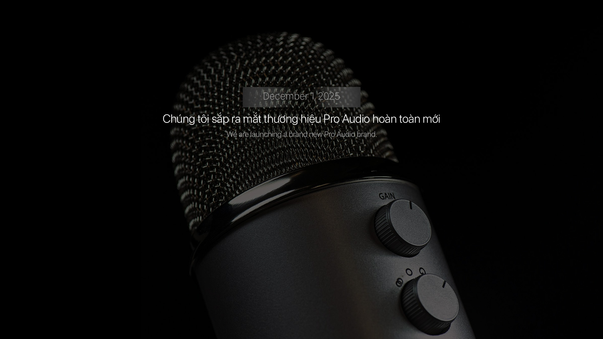 MICRO PHÒNG THU STUDIO