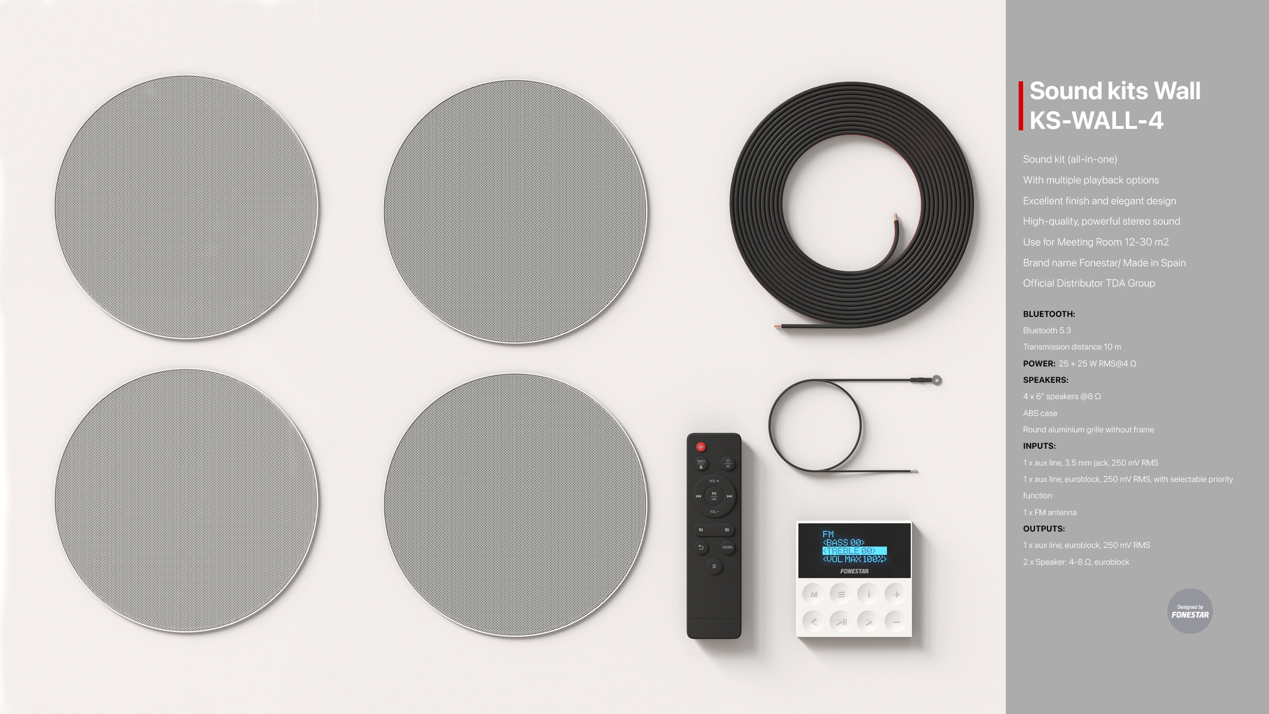 Sound kits Wall KS-WALL-4