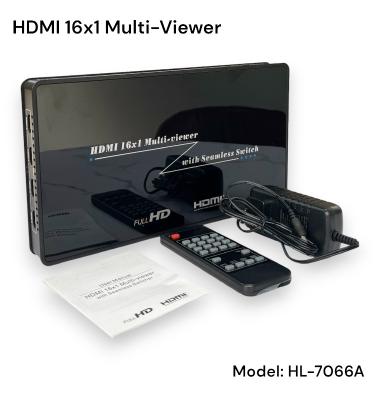 Bộ gộp 16 cổng HDMI ra 1 cổng HDMI  4K@30Hz