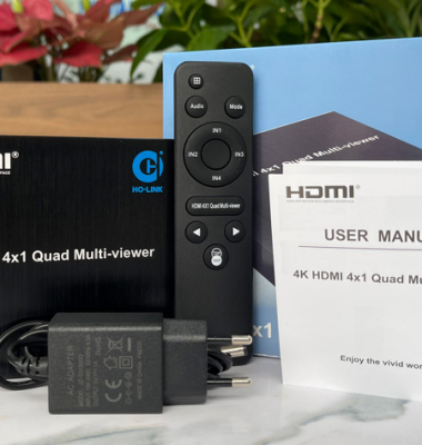 Bộ gộp 4 cổng HDMI ra 1 cổng HDMI 