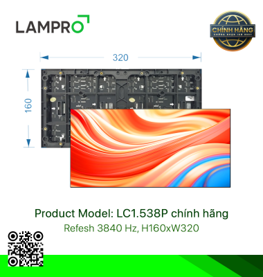 Module LED Lampro P1.538 Indoor 3840Hz