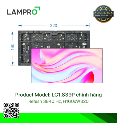 Module Led Lampro P1.839 Indoor 3840hz