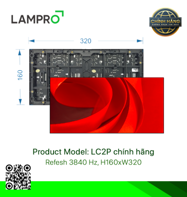Module LED Lampro P2 indoor 3840hz