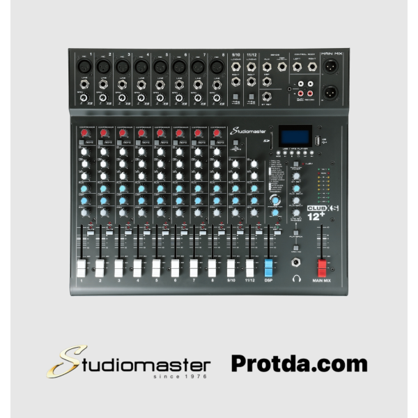  CLUB XS12+ Compact Mixing Console