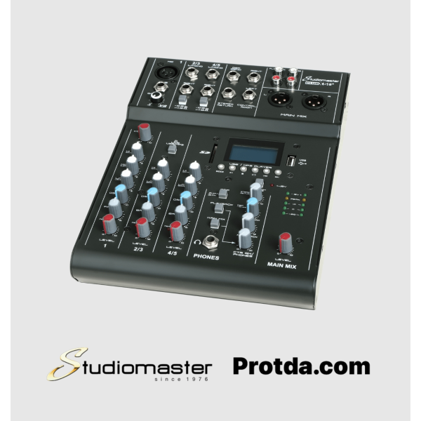 CLUB XS5+ Compact Mixing Console