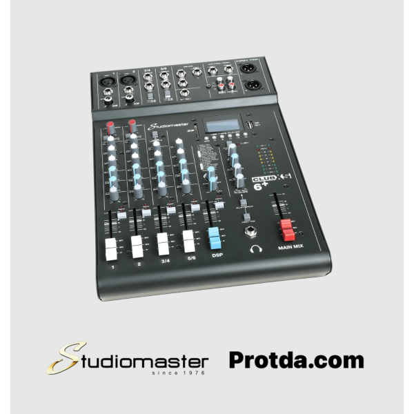 CLUB XS6+ Compact Mixing Console