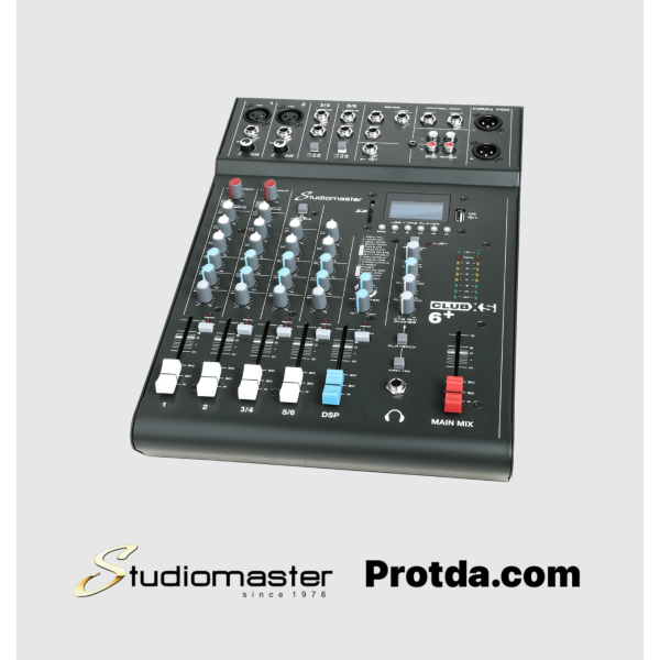 CLUB XS6+ Compact Mixing Console
