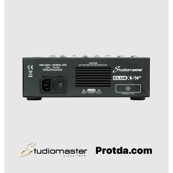 CLUB XS6+ Compact Mixing Console