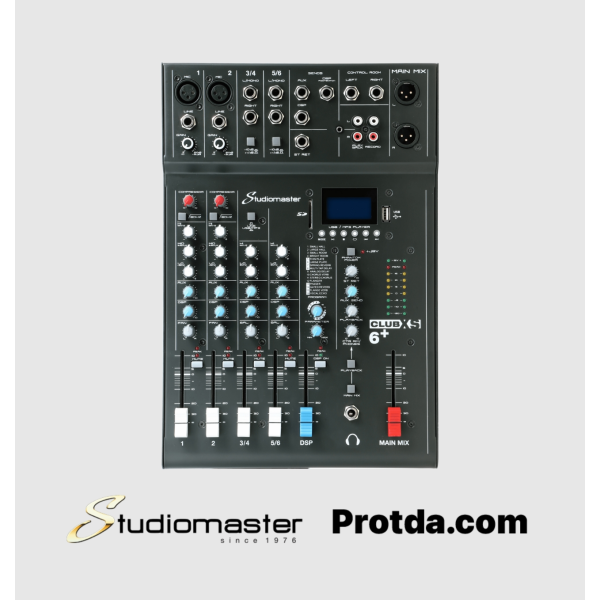 CLUB XS6+ Compact Mixing Console