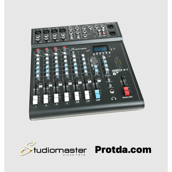 CLUB XS8+ Compact Mixing Console