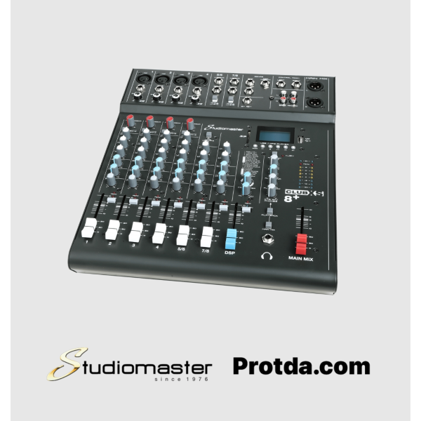CLUB XS8+ Compact Mixing Console