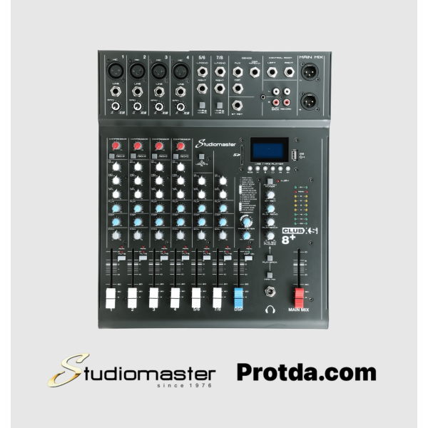 CLUB XS8+ Compact Mixing Console