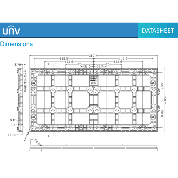 Module LED UNV MW7718-MI-H1G