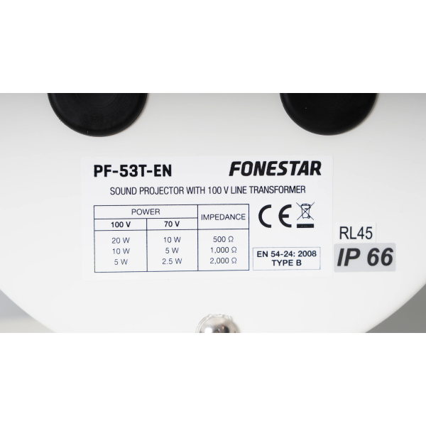 Speakers Sound projectors PF-53T-EN