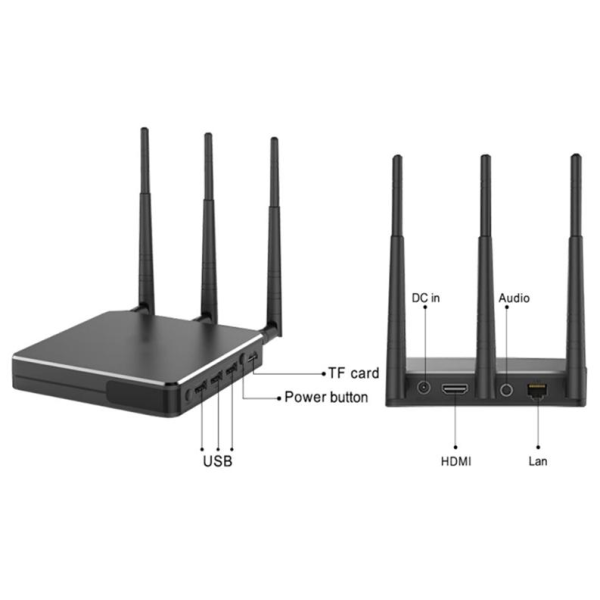 Luxview TDA-508WB Wireless Box 50 meter